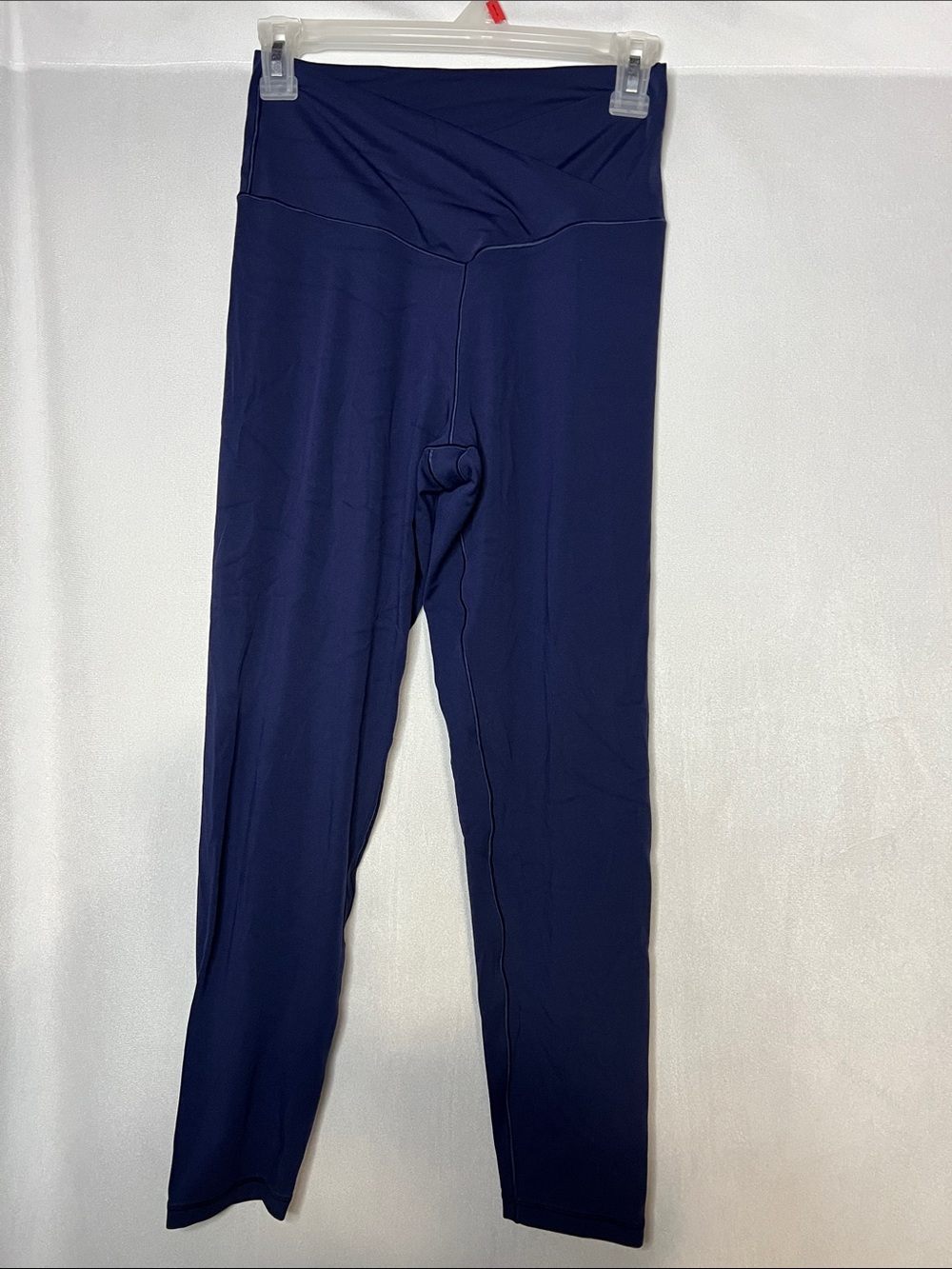 OFFLINE By Aerie Navy Large Real Me High Waisted Cropped Crossover Legging